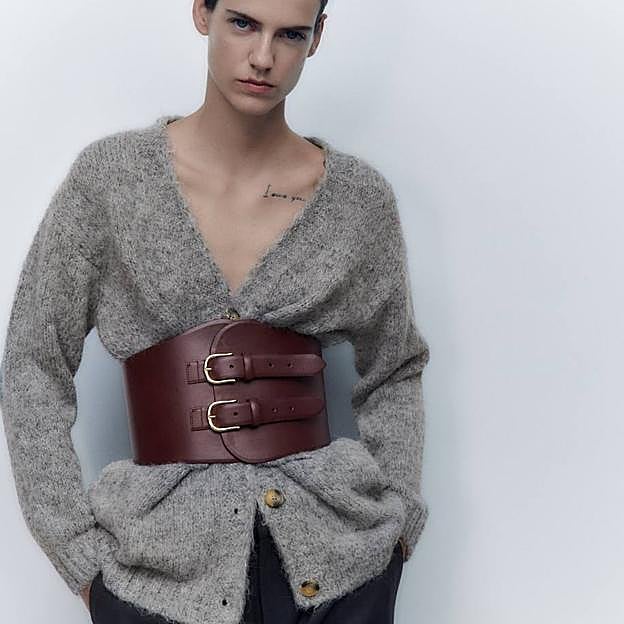 Imagen principal - Cinturones fajín de Zara