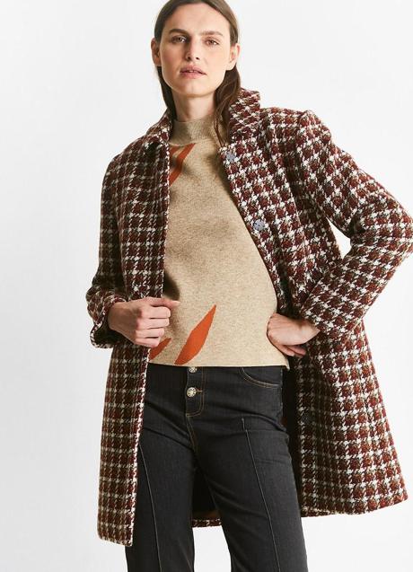 Imagen - Abrigo de cuadros de Trucco, 129€.