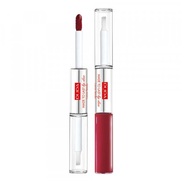 Labial de larga duración con intensos pigmentos y brillo máximo todo el día de la marca Pupa Milano. Está disponible en 12 colores, libre de parabenos y con un resultado ultra brillante. Cómpralo aquí
