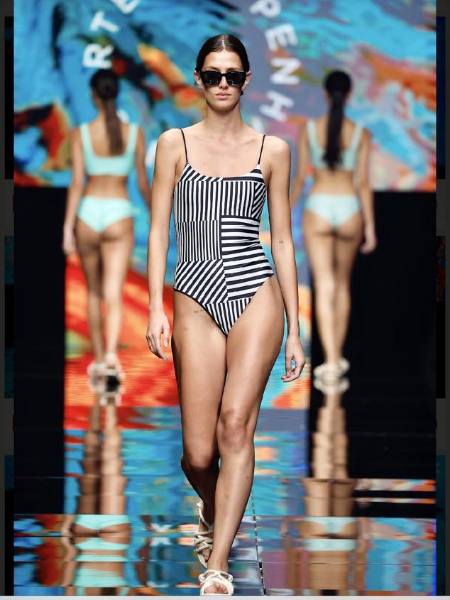 Bañadores eco de rayas, materiales sostenibles y prendas a todo color: las tendencias del verano 2023