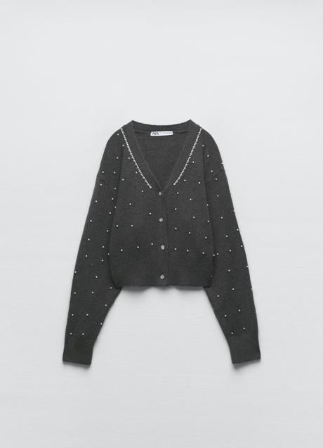 Imagen - Chaqueta de perlas de Zara, 35,95€.