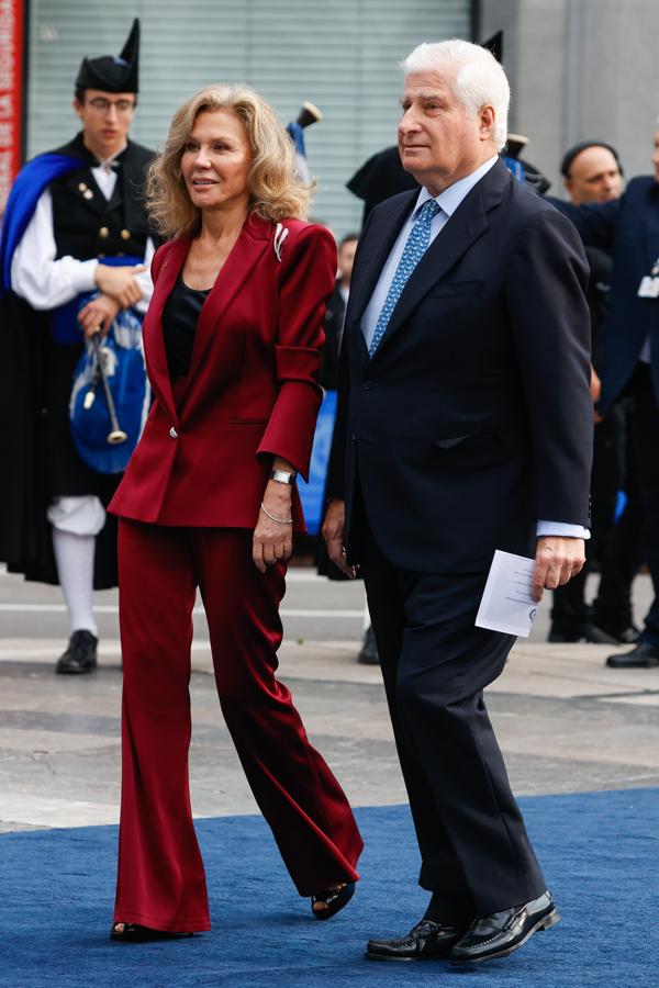 Alicia Koplowitz y el duque de Alba, Carlos Fitz James.