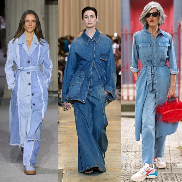 Otra forma de combinar tus jeans favoritos es hacerlo con una chaqueta larga. ¿Y si te haces con una tipo trench como la de Tod's? También hay opciones como la de Burberry o incluso puedes conseguir una chaqueta llevando un vestido camisero abierto como ha hecho Carmen Gimeno.