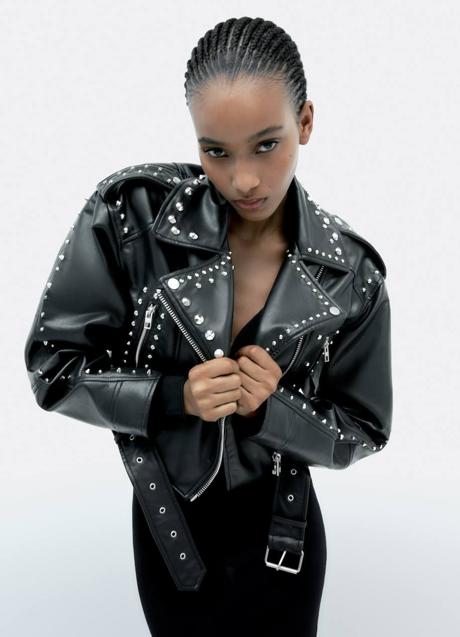 Imagen - Biker con adornos de tachas