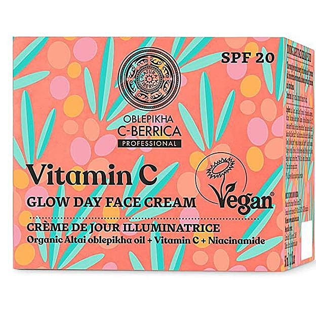 Natura Siberica Oblepikha C-Berica Glow Crema Facial de Día