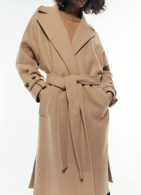 Imagen - Abrigo batín camel