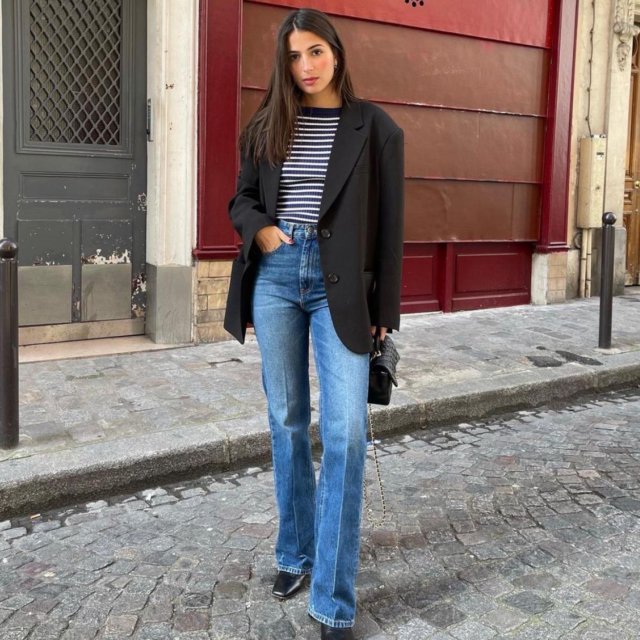 El look más sencillo y famoso de las francesas solo necesita cuatro básicos que combinan con todo.