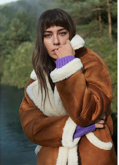 Imagen - Blanca Suárez con el abrigo de El Corte Inglés.