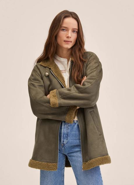 Imagen - Abrigo de doble faz de Mango Outlet. Foto: Mango Outlet.