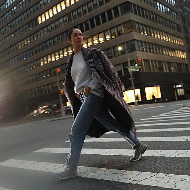 Eugenia Silva en Nueva York.