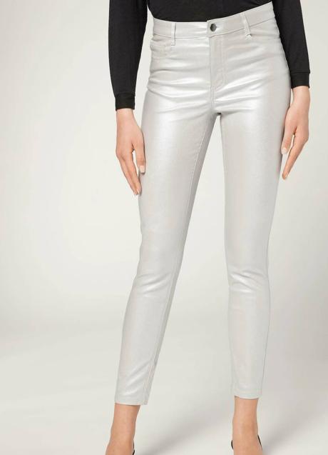 Imagen - Pantalón skinny metalizado de Calzedonia
