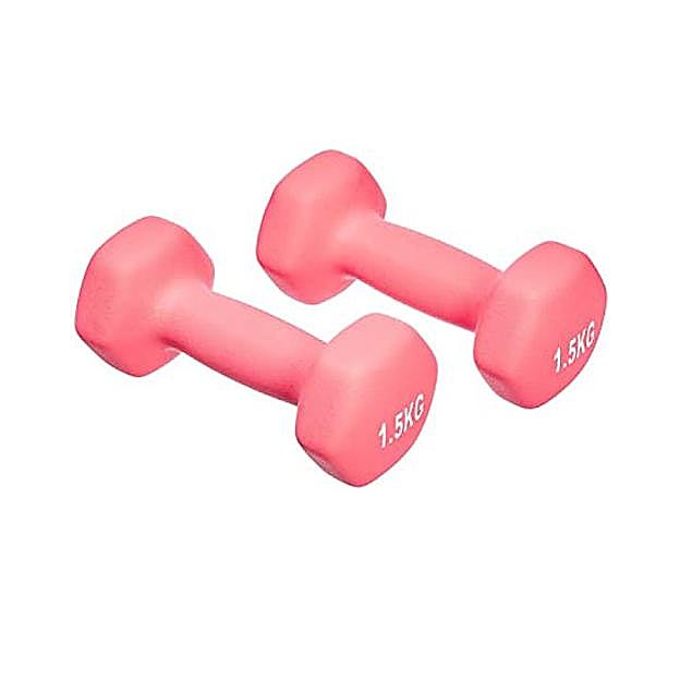 Par de Mancuernas de Neopreno de Amazon Basics