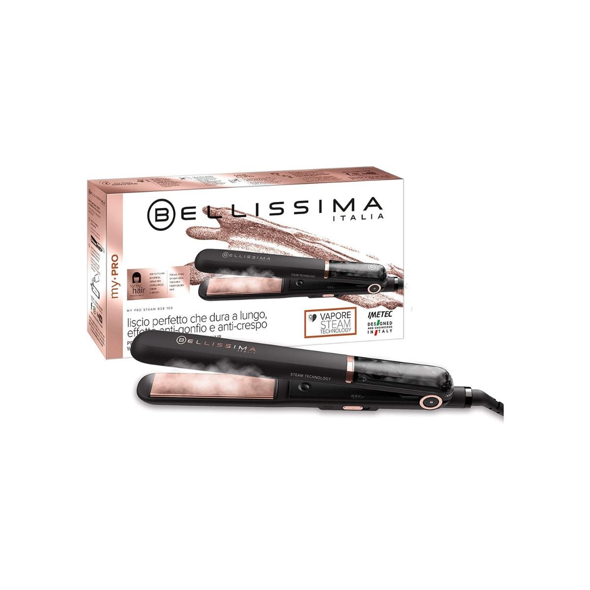 Plancha de vapor de Bellissima.