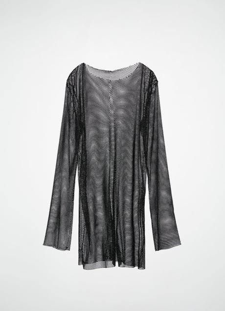 Imagen - Vestico corto malla con pedrería de Zara. Foto: 