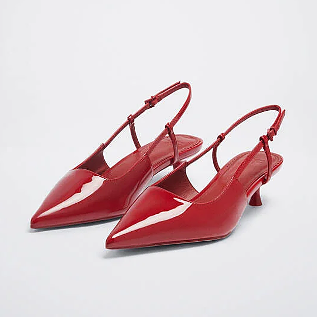 Los zapatos rojos de Parfois.