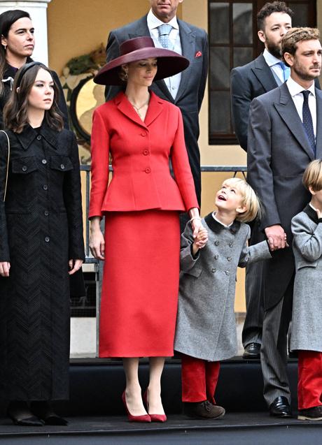 Imagen - Beatrice Borromeo escogió un conjunto rojo. / GTRES