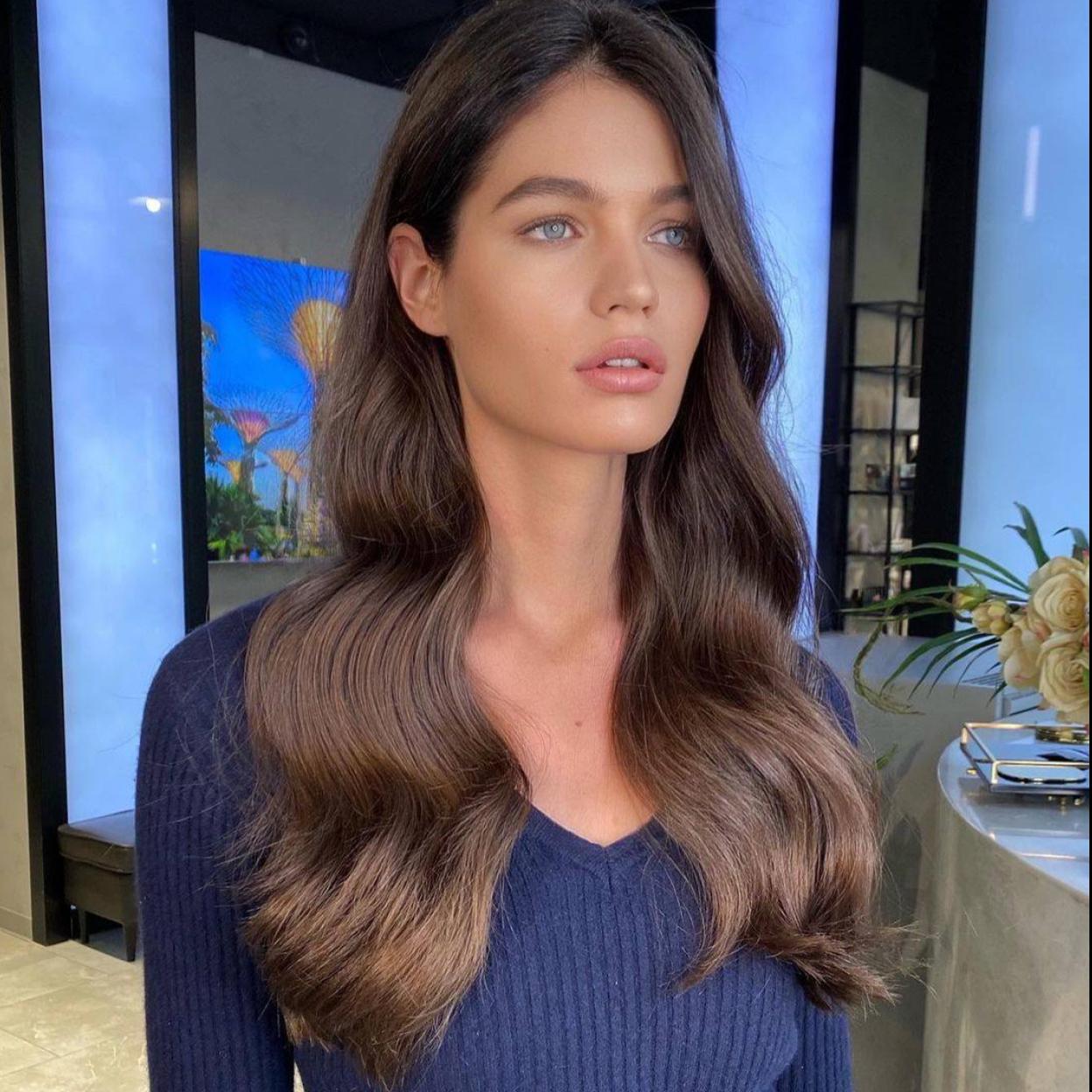 Presume de la melena suave y luminosa de la modelo con estos acondicionadores