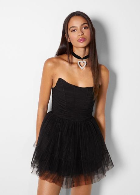 Imagen - Vestido de tul de Bershka, 39,99€.