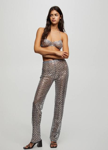 Imagen - Pantalón semitransparente con lentejuelas