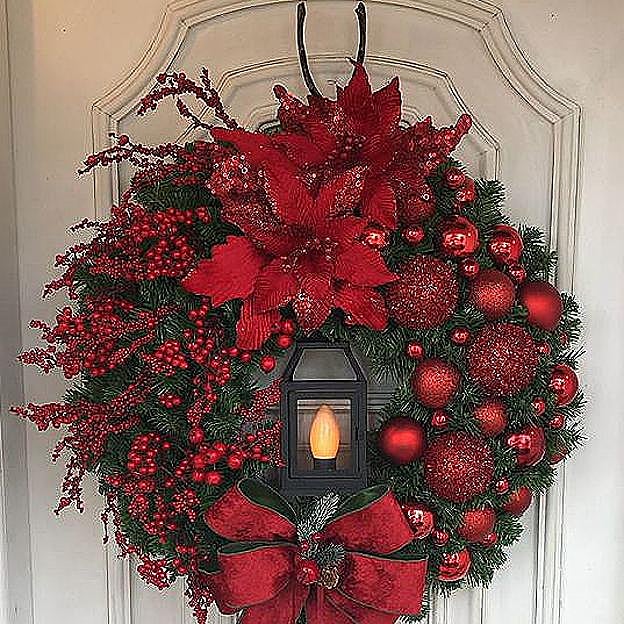 Hay tantos tipos de coronas como estilos de decoración