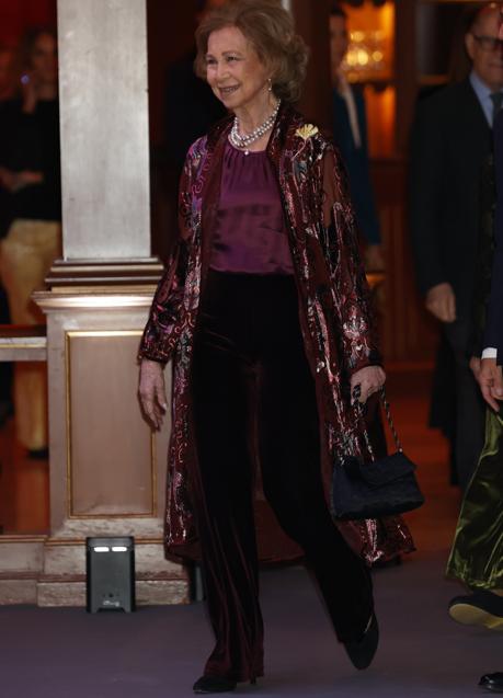 Imagen - La reina Sofía lució un look muy elegante. / GTRES