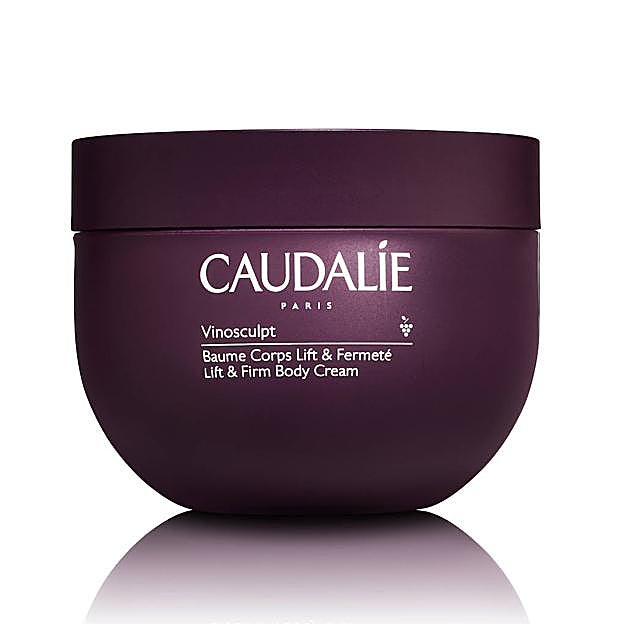 Imagen principal - Vinosculpt Bálsamo Corporal Lifting y Firmeza, de Caudalie (28,60 €); hidratante Body Soufflé, de Moroccanoil (39,99 €) y aceite en seco Firmly Yours de Ole Henriksen (37,99 €)