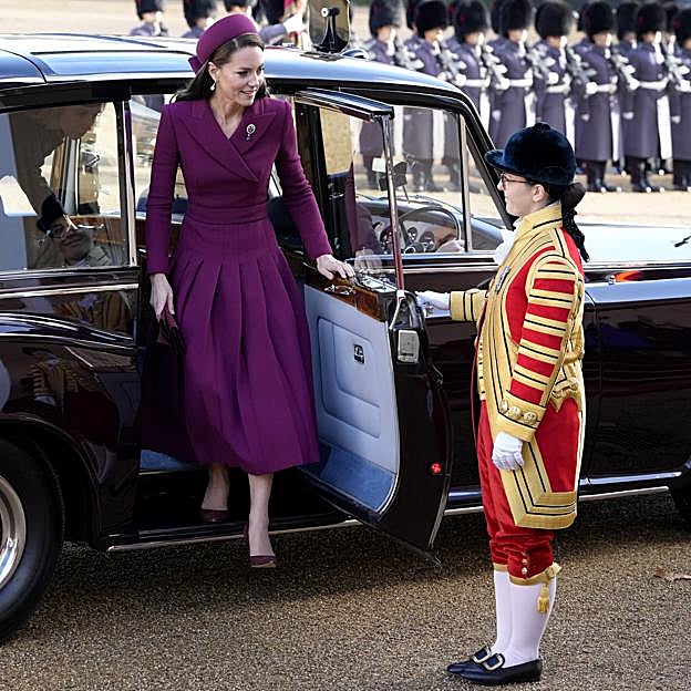 La princesa Kate Middleton sigue los pasos de Isabel II y Diana de Gales.