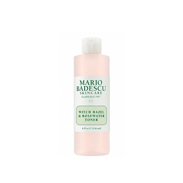 Tónico facial con agua de rosas de Mario Badescu.
