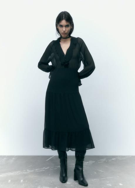 Imagen - Vestido volantes Zara. (35,95 euros).