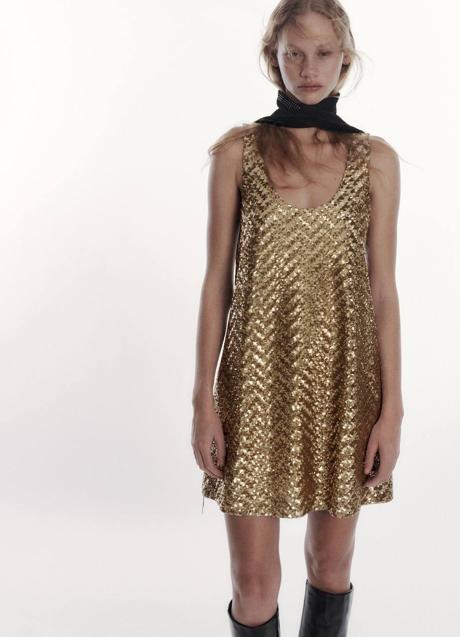 Imagen - Vestido de punto con lentejuelas