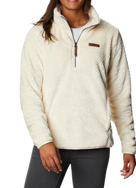 Imagen - Chaqueta polar en blanco de Columbia. Foto: El Corte Inglés.