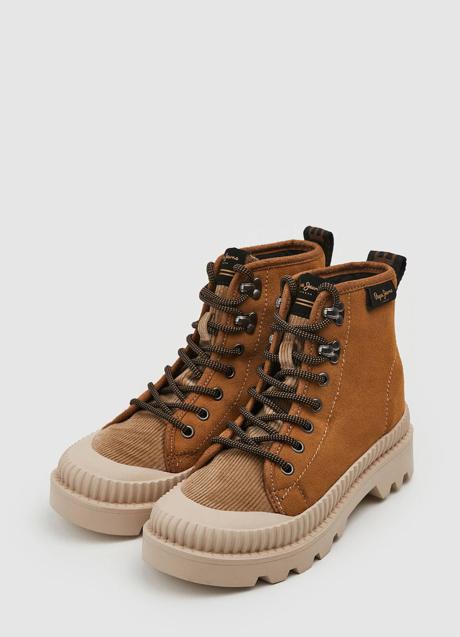 Imagen - Botas de montaña de serraje en marrón