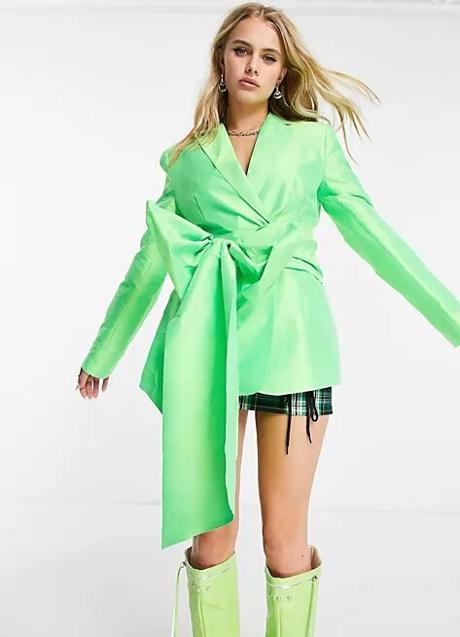 Imagen - Americana verde con lazo de Collusion, 72,99€.