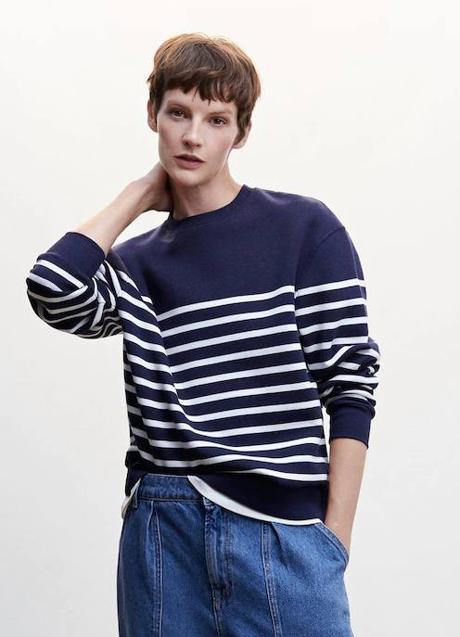Imagen - Sudadera de rayas de Mango
