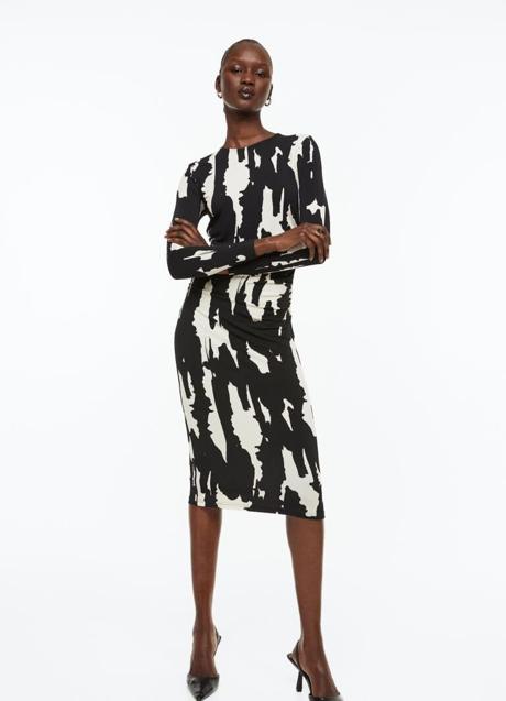 Imagen - Vestido ajustado fruncido de H&M, 19,99€.