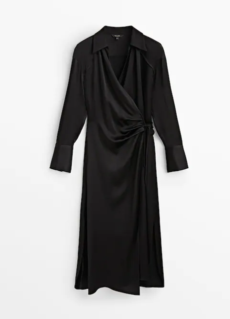 Imagen - El vestido negro de Massimo Dutti.