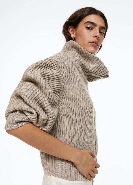 Imagen - Chaqueta de punto con cuello alto