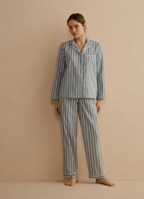 Imagen - Pijamas con estampado de rayas de Laurence Tavernier. Foto: El Corte Inglés.