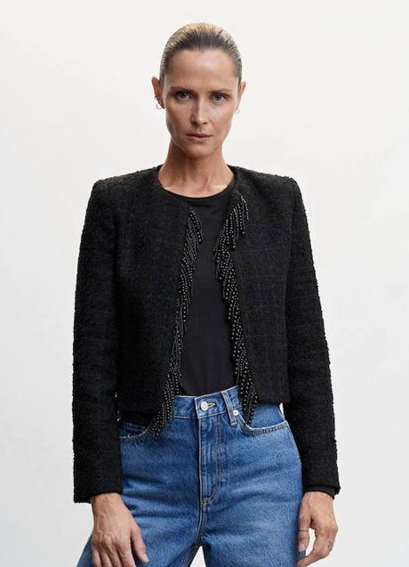 Imagen - Chaqueta de tweed con abalorios
