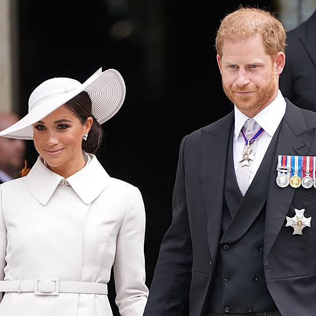 Meghan Markle y el príncipe Harry,