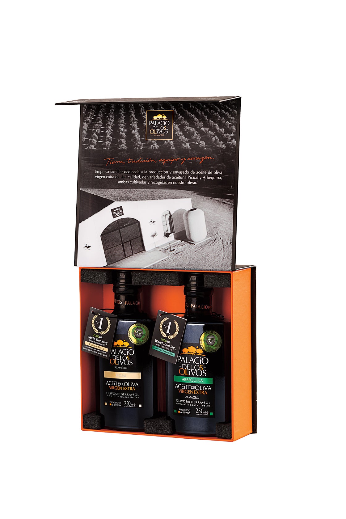 Pack dúo de AOVE, de Palacio de Los Olivos (18 €).