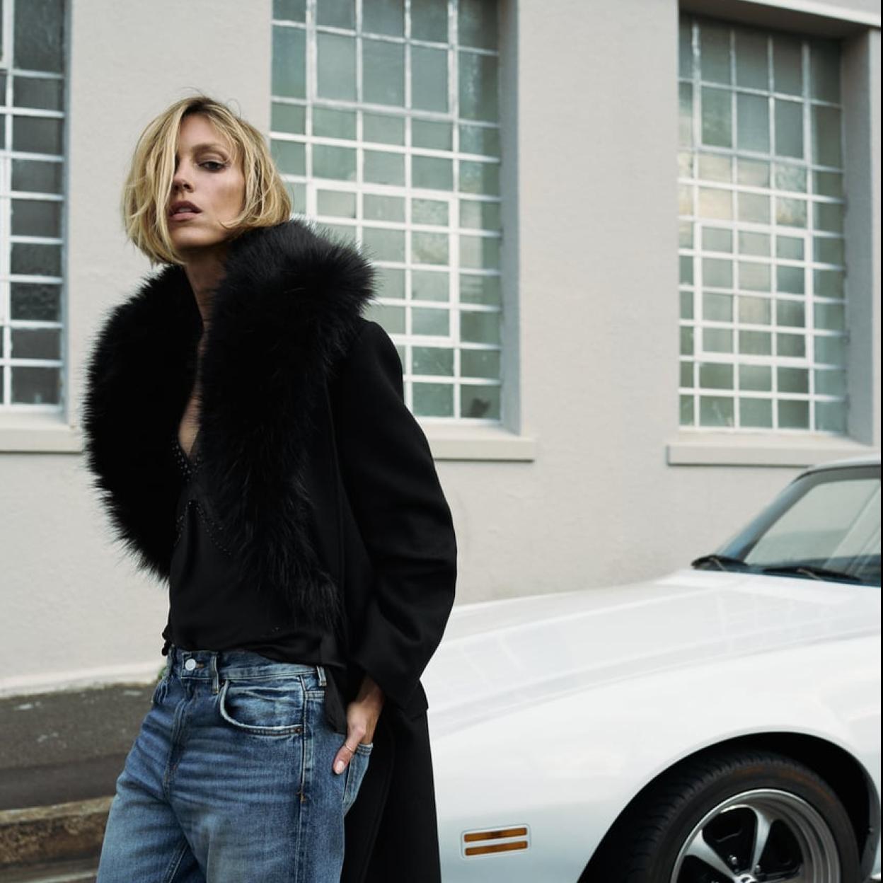 Los abrigos foxy son los reyes del invierno porque combinan con todo. 