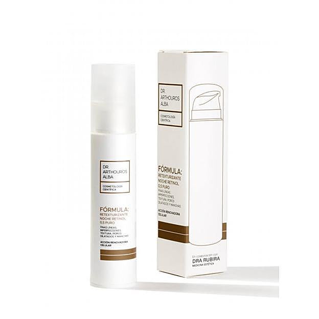 Fórmula Retexturizante Noche Retinol 0,5 Puro de Dr. Arthouros Alba