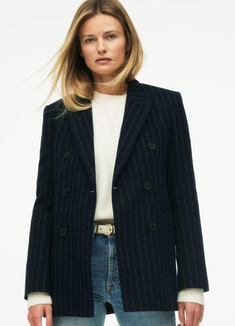 Imagen - Blazer de lana en raya diplomática