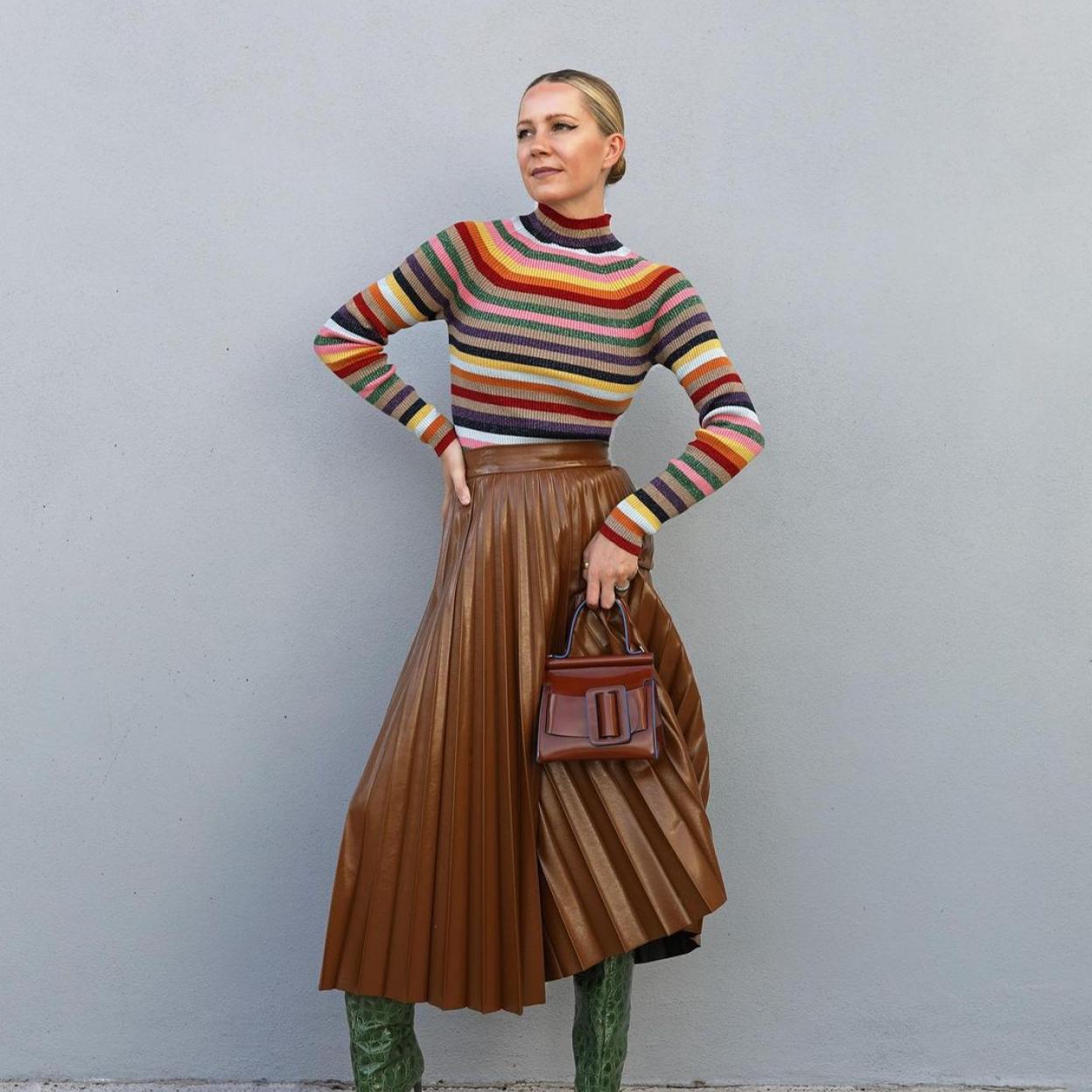 Tenemos las faldas midi que favorecen a todas.