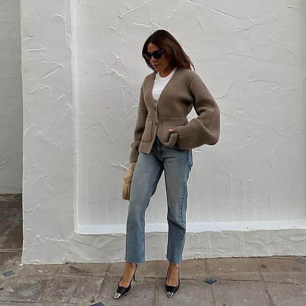 Las tres tendencias en vaqueros que todas llevaremos en 2023: barrel leg, bicolores y bajo split