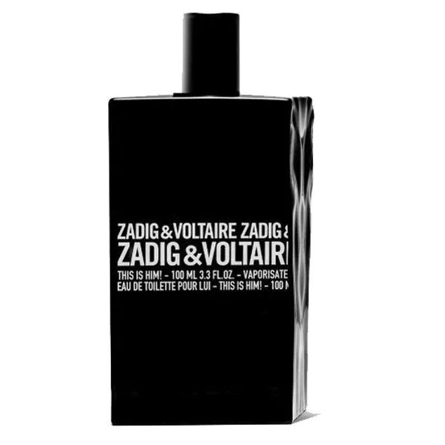 This is him! de Zadig&Voltaire es un perfume masculino oriental amaderado intenso. Dirigido sobre todo a hombres que no tienen fronteras, que conocen la sensación de libertad y rebeldía. Tiene un aroma intenso y perdurable en el tiempo, que exalta la masculinidad, la confianza en sí mismo y el espíritu aventurero. Precio 50ml: 34,95 euros.