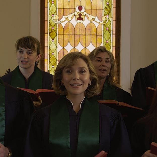 Elizabeth Olsen en una imagen de Love&Death uno de los estrenos de HBO Max para 2023.