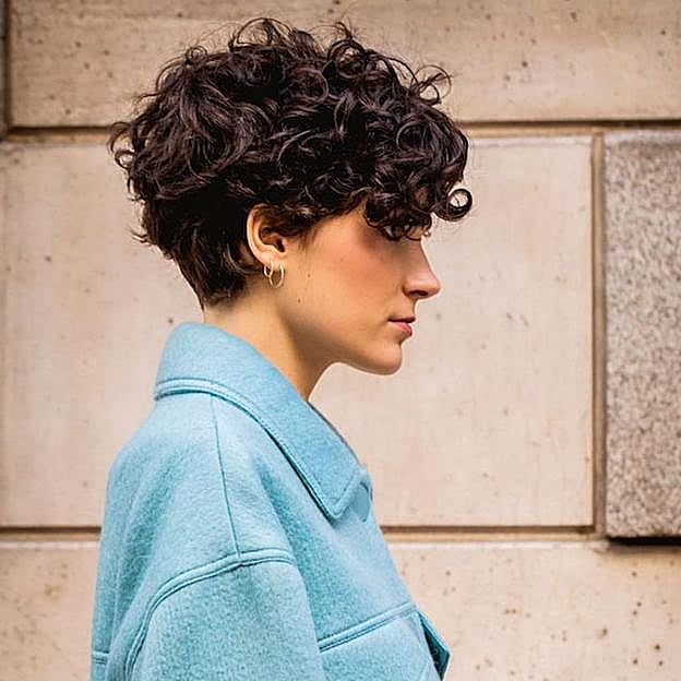 El corte de pelo bixie que han hecho en Salon Cheska.