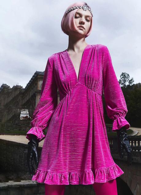 Imagen - Vestido fucsia de Sfera, 35,99€.